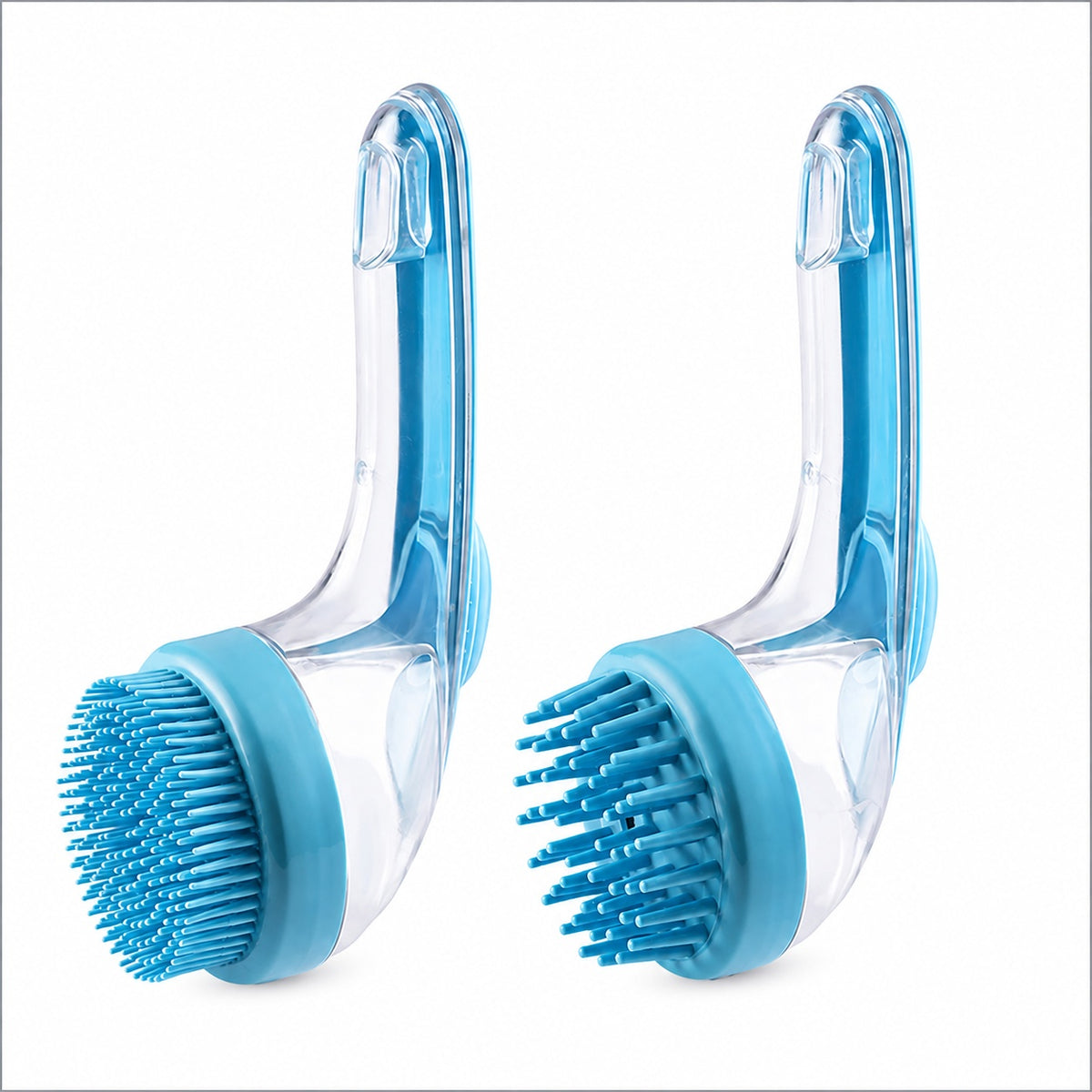 Dogs Cats Pets Brush Pet Bath Brush Cleaning Brushes Long Handle Shower Brush Pet Supplies Cat Dog Pet Grooming Comb for Pet Products