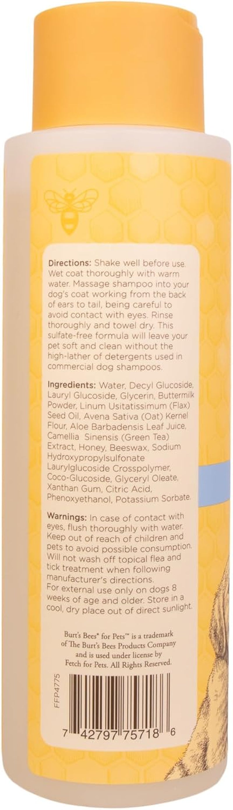 Burts Bees Tearless Puppy Shampoo & Conditioner with Buttermilk, 16 Fl Oz