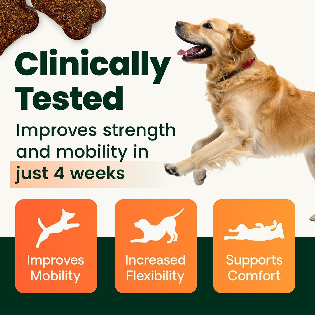 Ultimate Strength Healthy Hip & Joint for Dogs, 120 Tablets