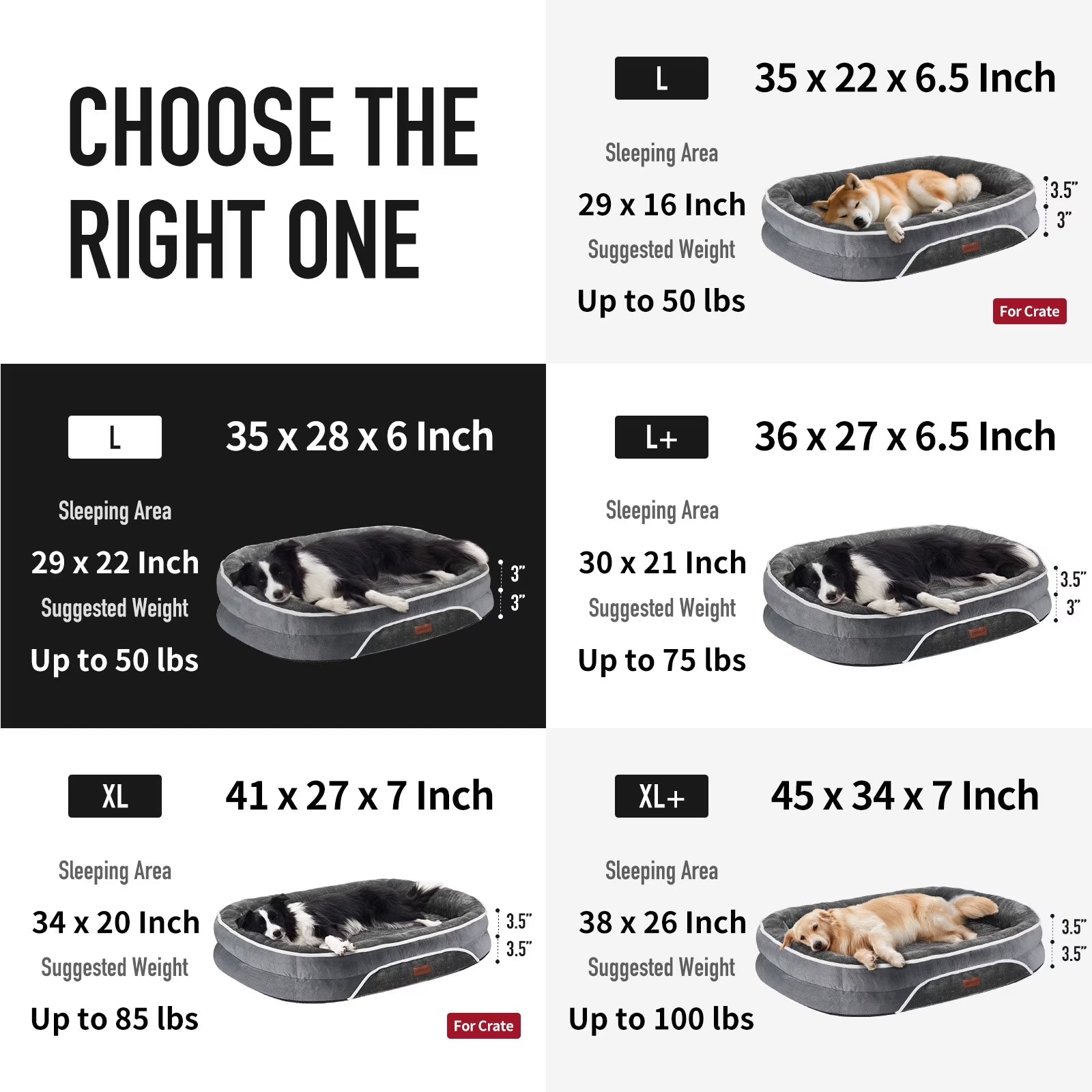 Luxury Brown Orthopedic Pet Bed for Medium Dogs – Removable Machine-Washable Plush Cover, 4-Sided Bolster, Non-Slip Base, Dimensions 35" x 28" x 6