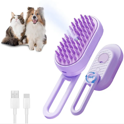 3-in-1 Cat Steam Brush