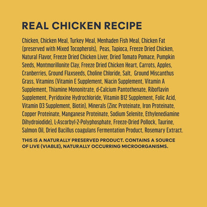 Rawboost, Dry Cat Food + Freeze Dried, Real Chicken, 10 Lb Bag