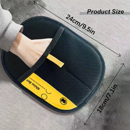 Upgraded Electrostatic Pet Hair Removal Glove for Cats and Dogs - Reusable Fur Remover for Furniture and Home Use