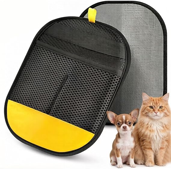 Pet Hair Removal Glove for Dogs & Cats