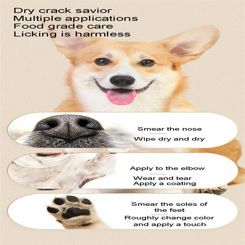 Paw Care Balm for Dogs – Moisturizing Foot Pad Protection Against Cracks