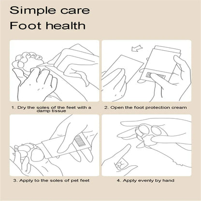 Paw Care Balm for Dogs – Moisturizing Foot Pad Protection Against Cracks