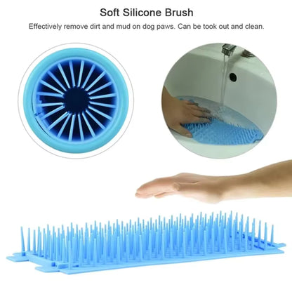 3.7V Automatic Paw Plunger Pet Washer Cleaner Soft Silicone Low Noise Foot Washing Cup Cats Dogs Quickly Wash USB Charging