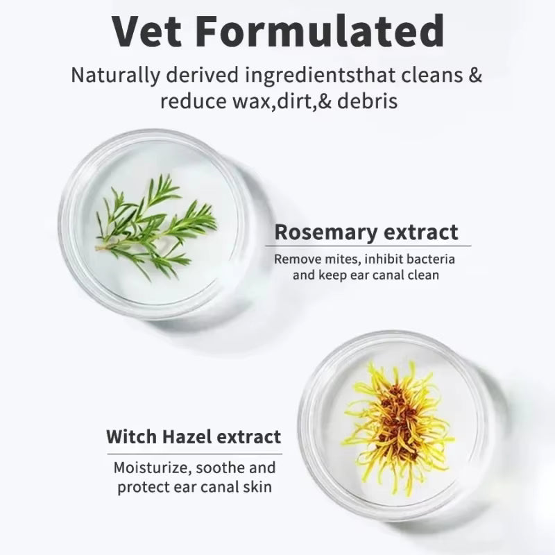 Pet Ear Cleaning Wipes – Disposable Finger Cover for Dogs & Cats