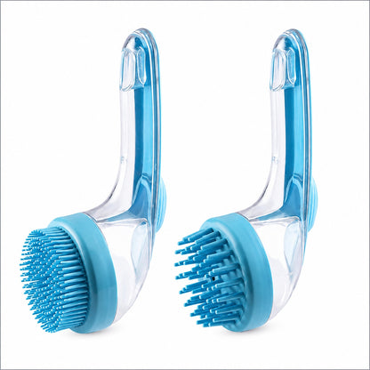Dogs Cats Pets Brush Pet Bath Brush Cleaning Brushes Long Handle Shower Brush Pet Supplies Cat Dog Pet Grooming Comb for Pet Products