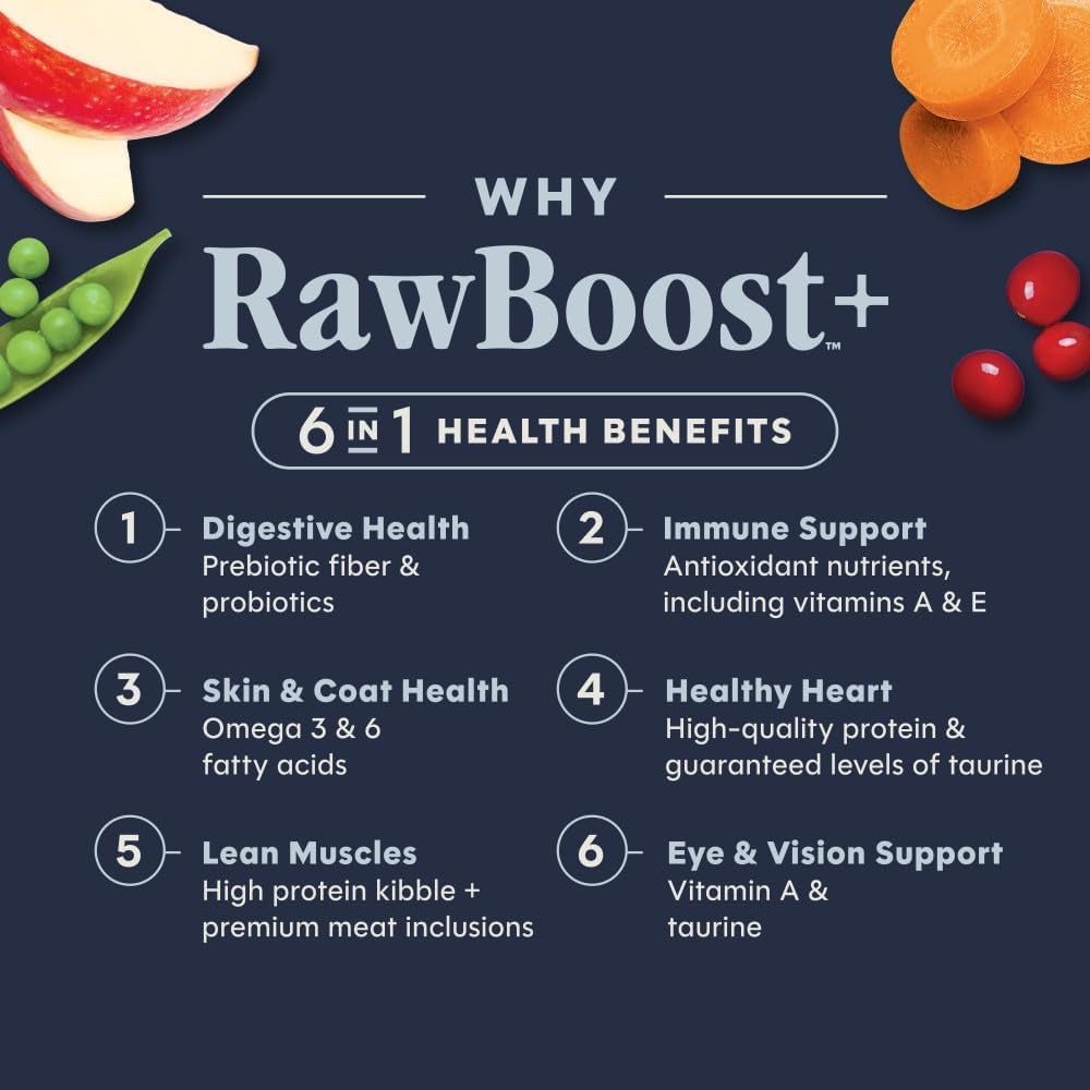 Rawboost, Dry Cat Food + Freeze Dried, Real Chicken, 10 Lb Bag