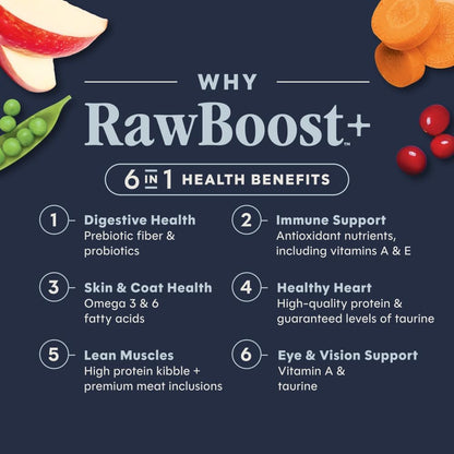 Rawboost, Dry Cat Food + Freeze Dried, Real Chicken, 10 Lb Bag