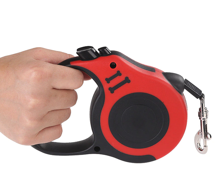 16.5FT Automatic Retractable Dog Leash Pet Collar Automatic Walking Lead Free US